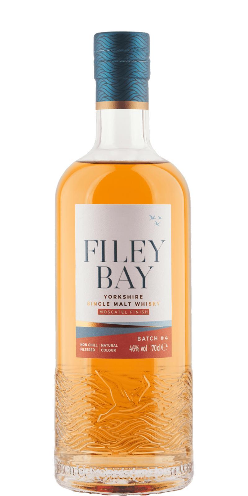 Filey Bay Yorkshire Single Malt Whisky  Moscatel Finish