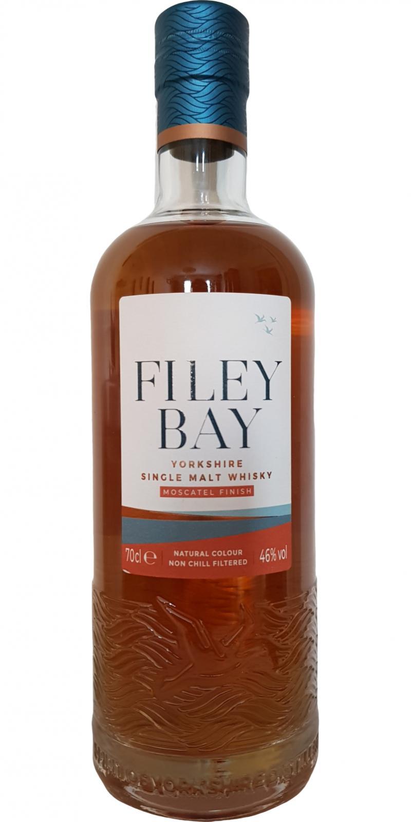 Filey Bay Yorkshire Single Malt Whisky  Moscatel Finish
