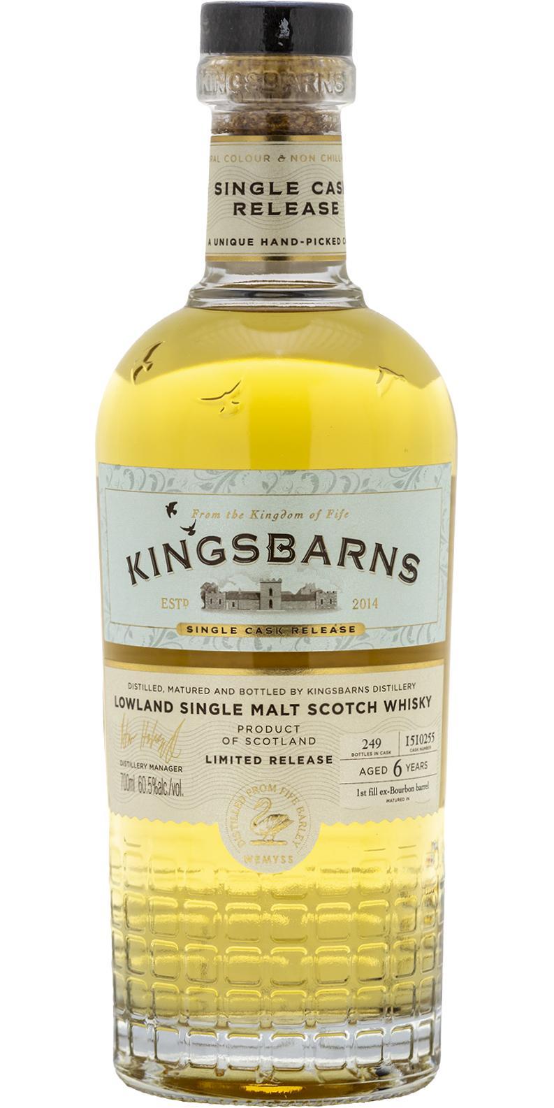 Kingsbarns 06-year-old  Single Cask