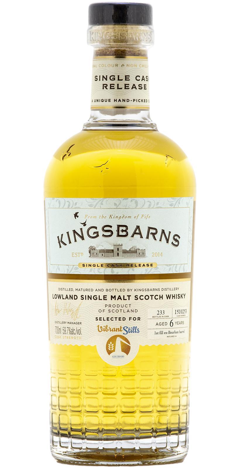 Kingsbarns 06-year-old  Single Cask Release