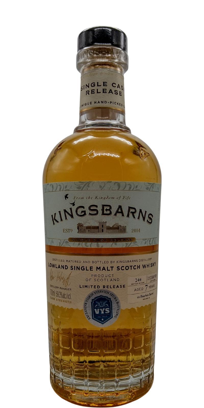 Kingsbarns 07-year-old  Single Cask