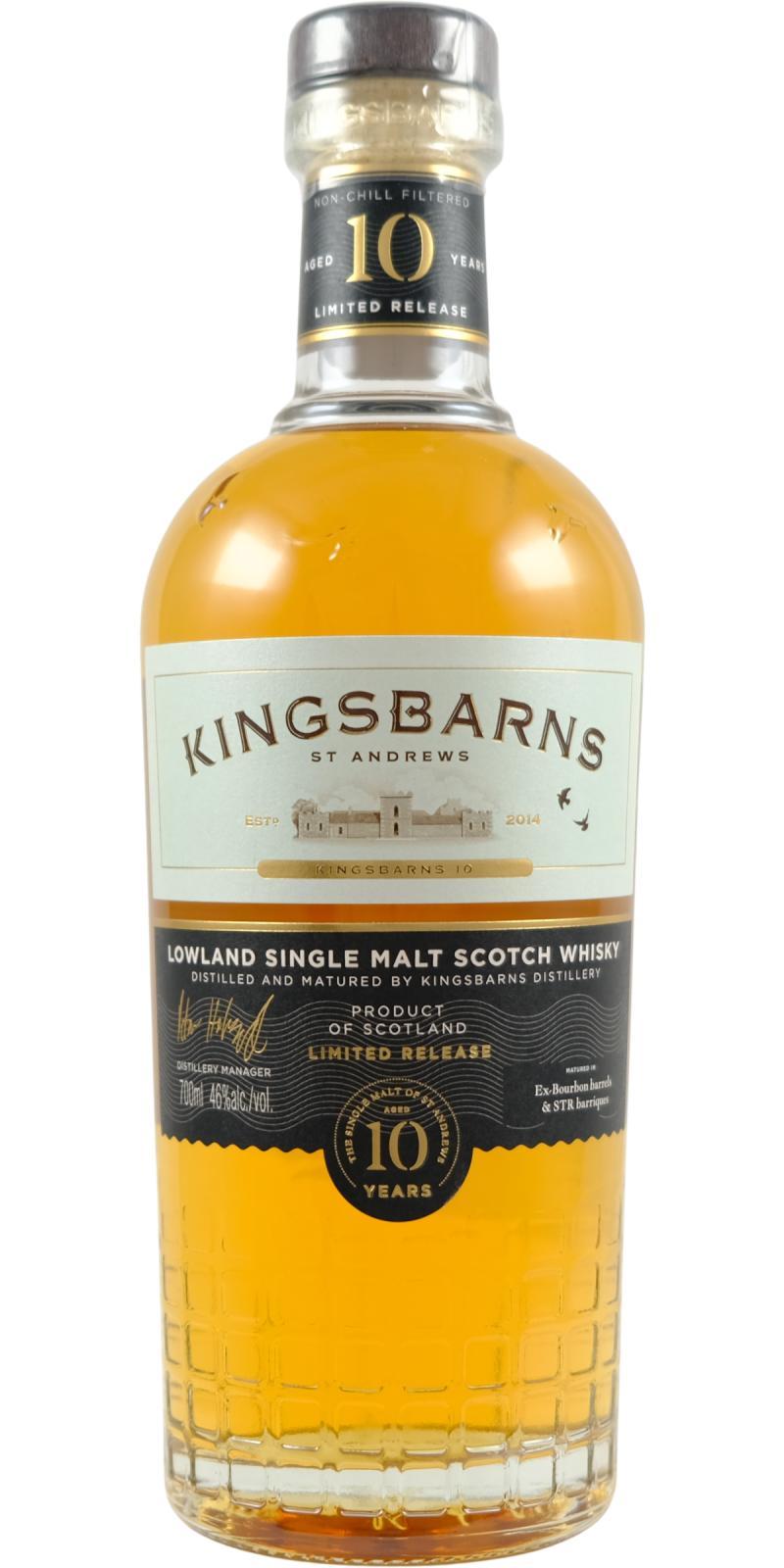 Kingsbarns 10-year-old  Limited Release