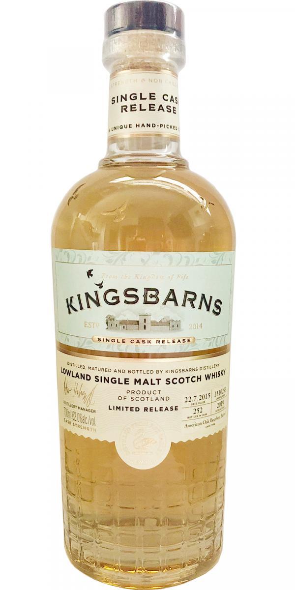 Kingsbarns 2015  Single Cask Release
