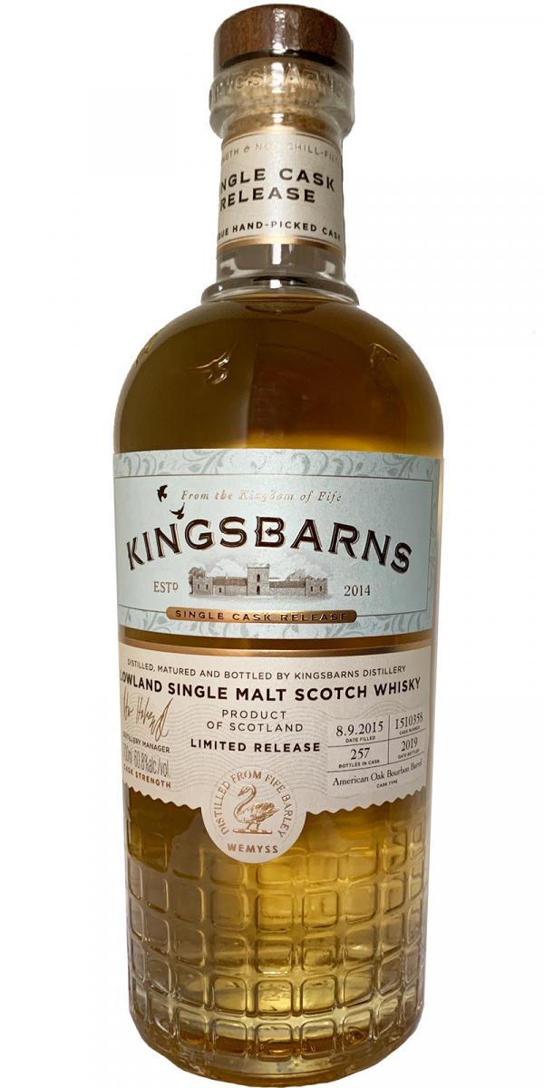 Kingsbarns 2015  Single Cask Release