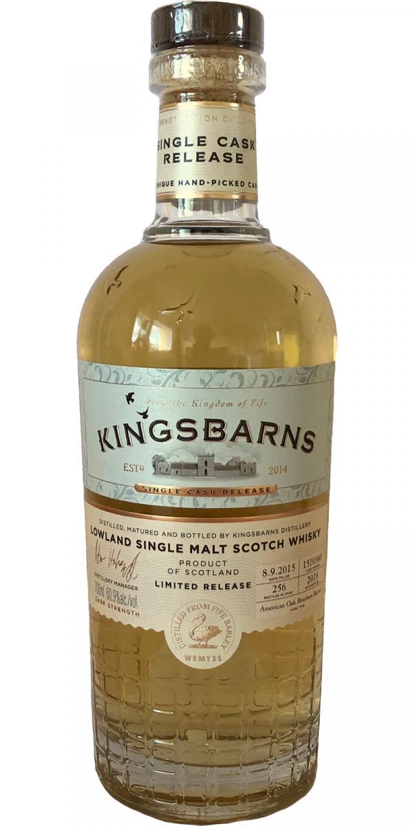 Kingsbarns 2015  Single Cask Release