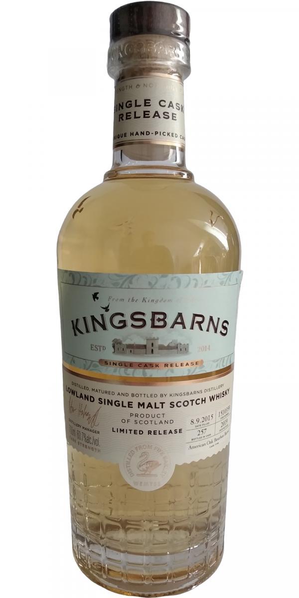 Kingsbarns 2015  Single Cask Release