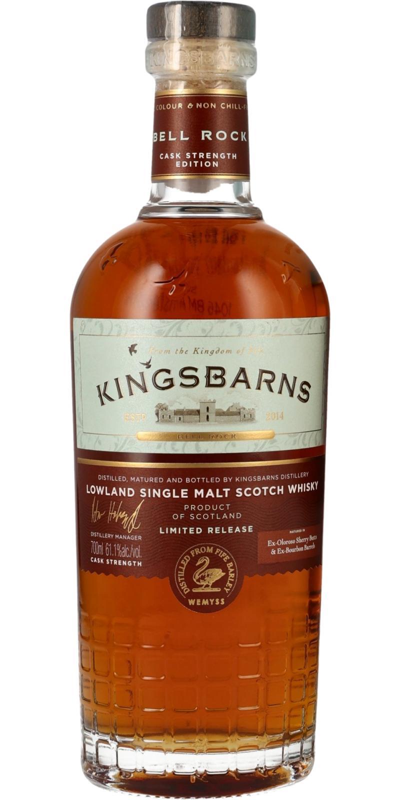 Kingsbarns Bell Rock  Cask Strength
