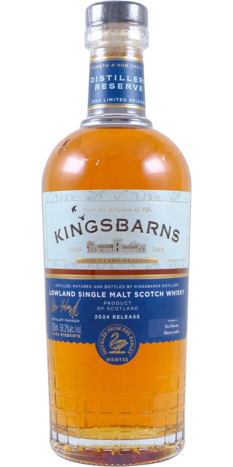 Kingsbarns Distillery Reserve 2024  Distillery Reserve