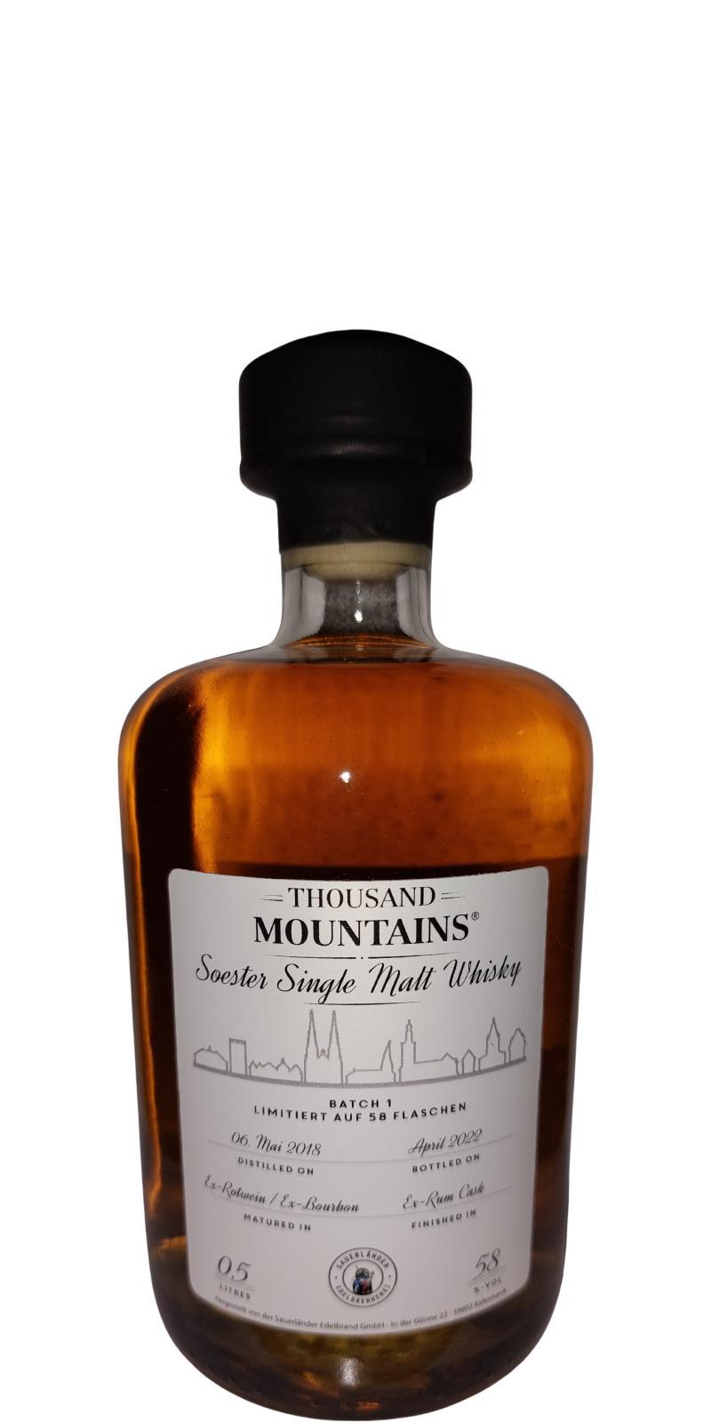 Thousand Mountains 2018  Handfill Raven