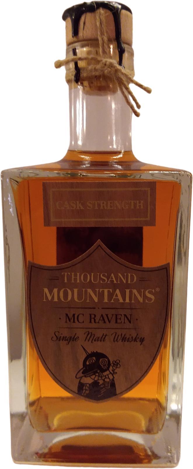 Thousand Mountains 2018  Mc Raven Cask Strength