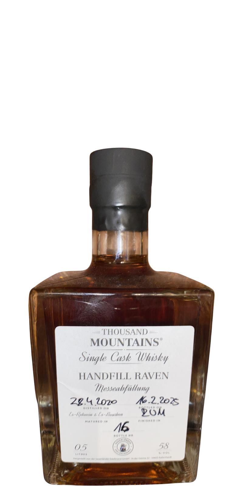 Thousand Mountains 2020  Handfill Raven