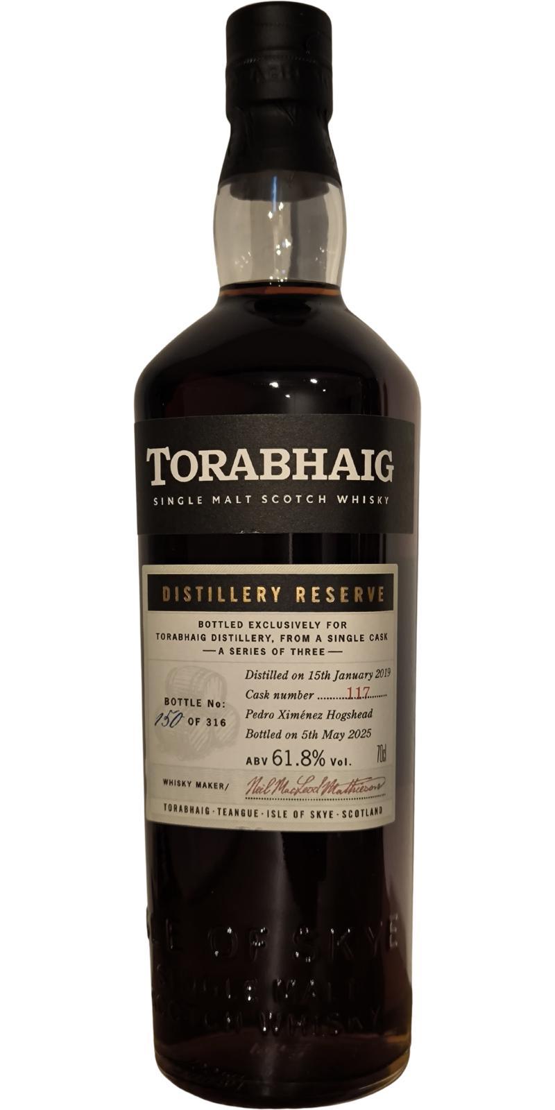 Torabhaig 2019  Distillery Reserve