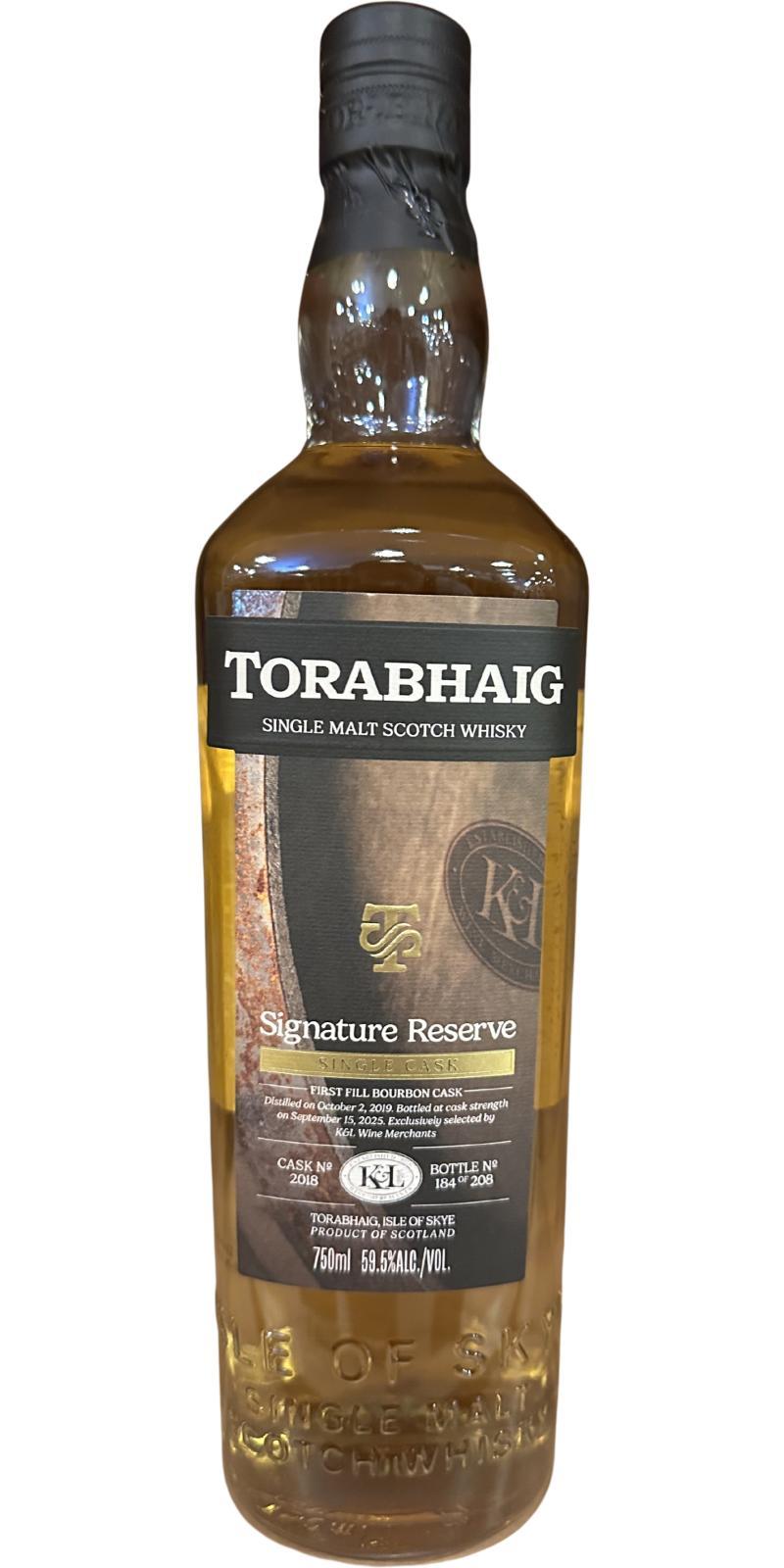 Torabhaig 2019  Signature Reserve - Single Cask