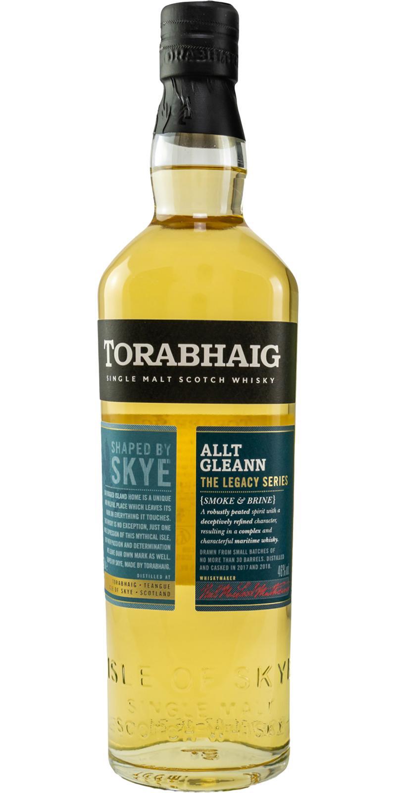 Torabhaig Allt Gleann  The Legacy Series - Second Release