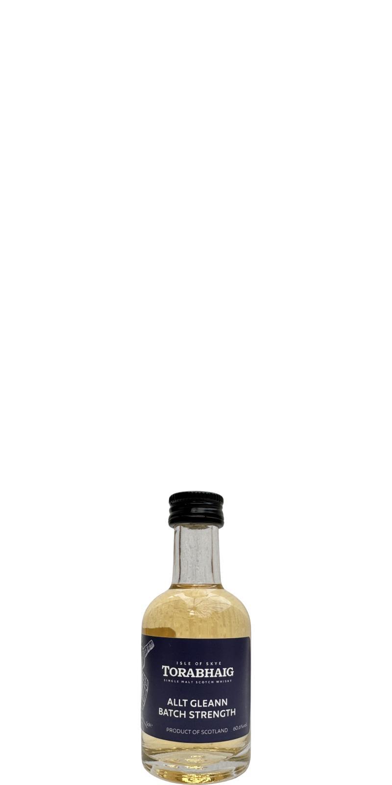 Torabhaig Allt Gleann  Batch Strength