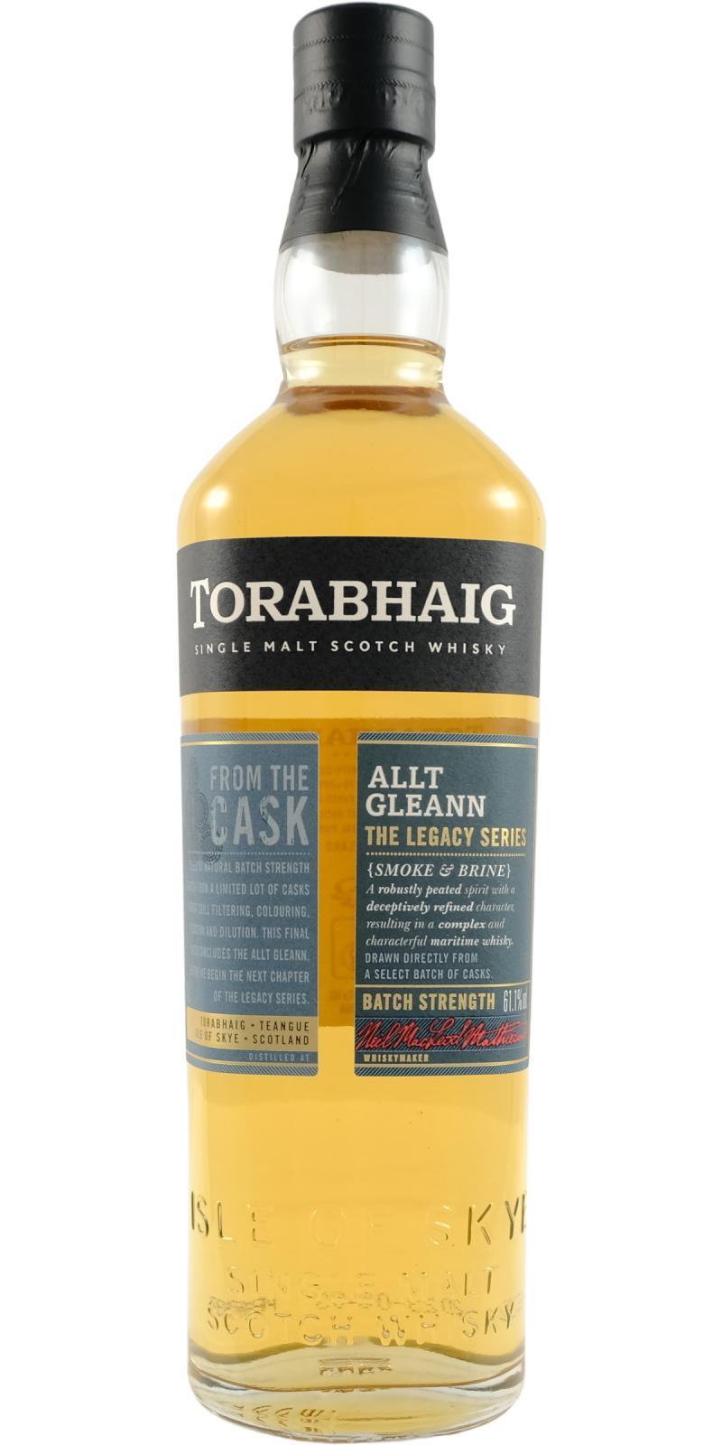 Torabhaig Allt Gleann Batch Strength  The Legacy Series