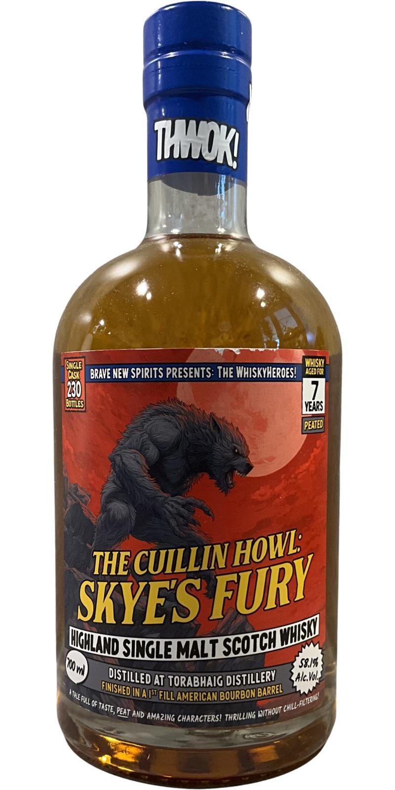 Torabhaig 2018 BNSp  The WhiskyHeroes - The Cuillin Howl : Skye's Fury
