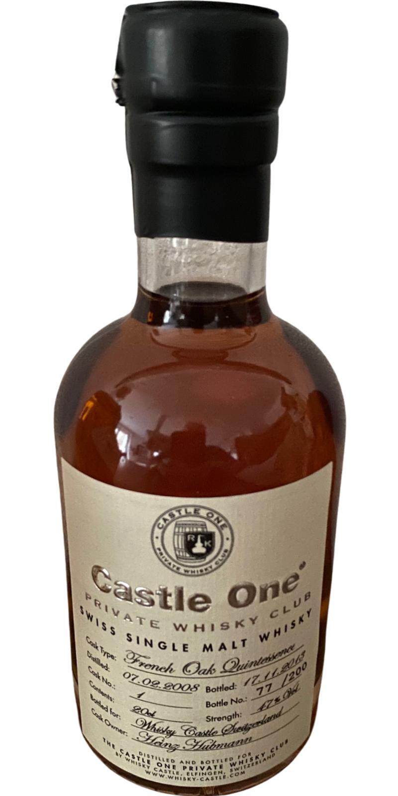 Whisky Castle Castle One  Private Whisky Club