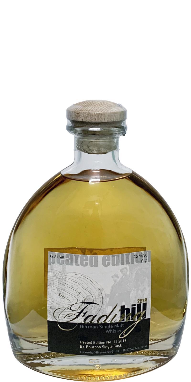 Fading Hill 2016 Peated Edition No. 1