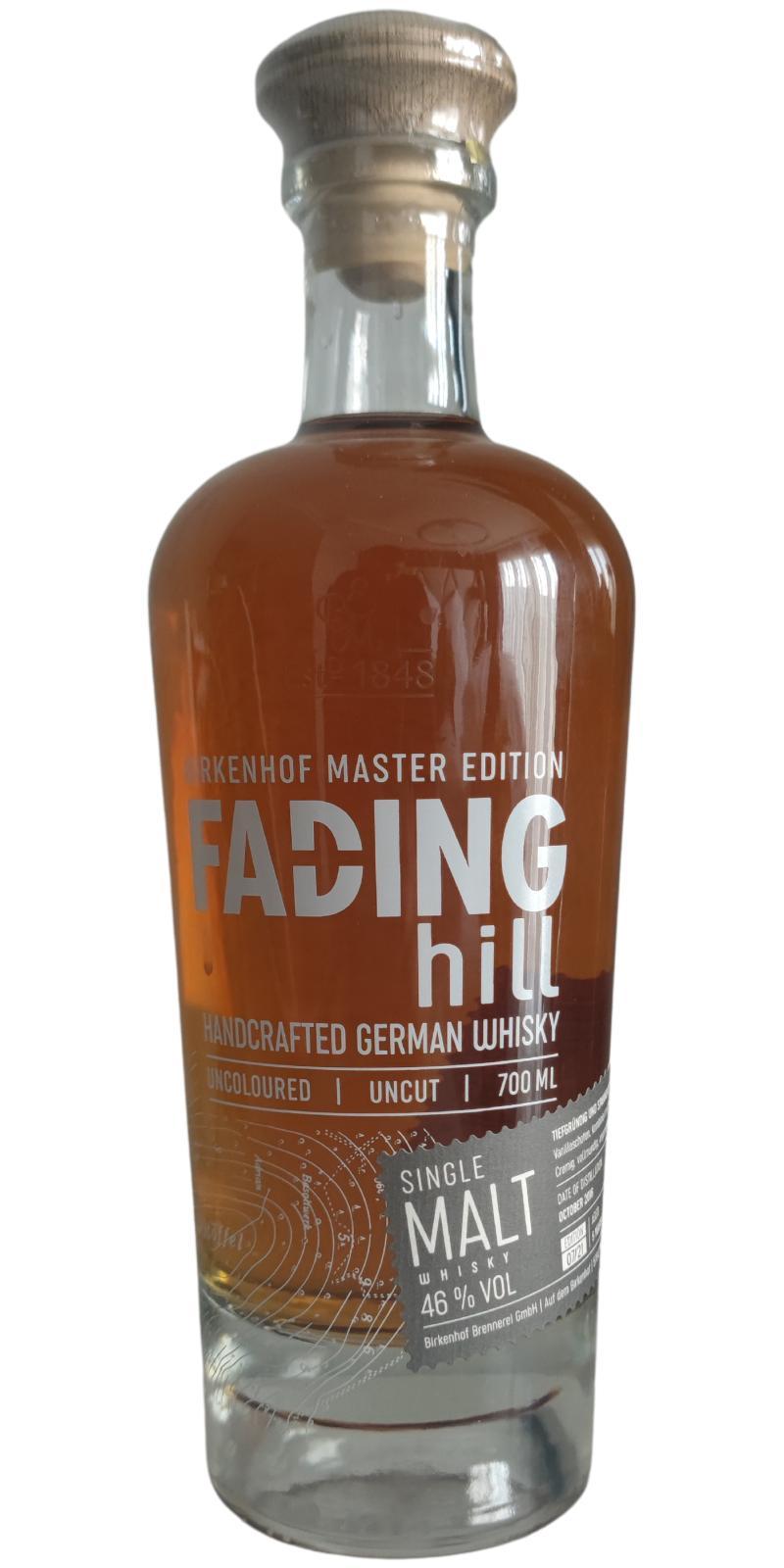 Fading Hill 2016 Single Malt - Edition 07/21