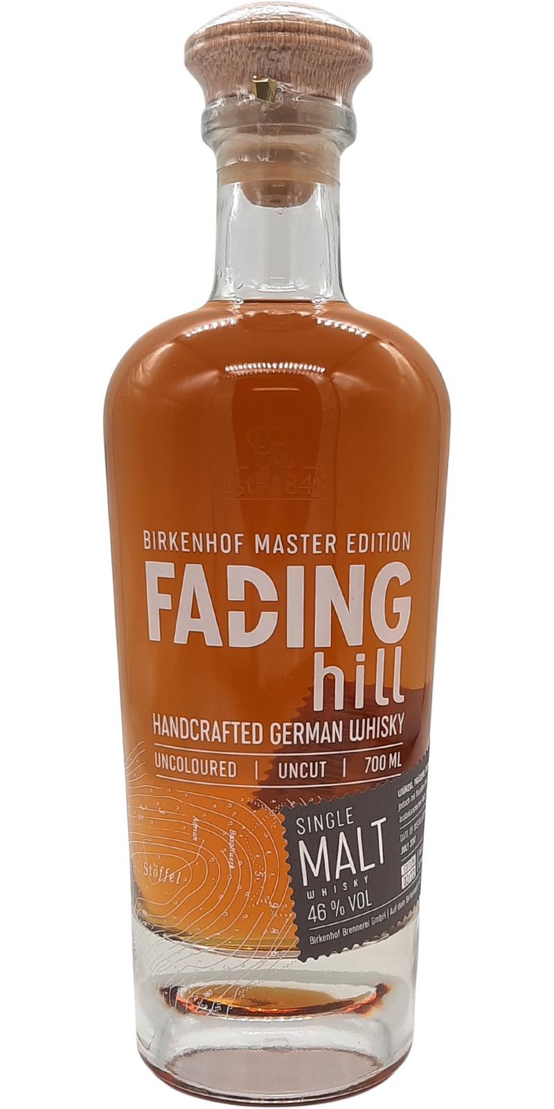 Fading Hill 2017 Edition 02/22