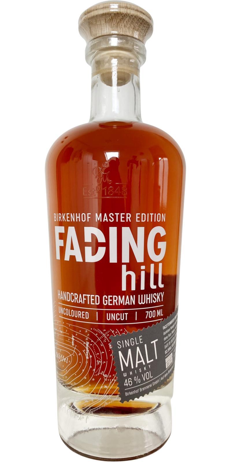 Fading Hill Bourbon and Port Casks Master Edition