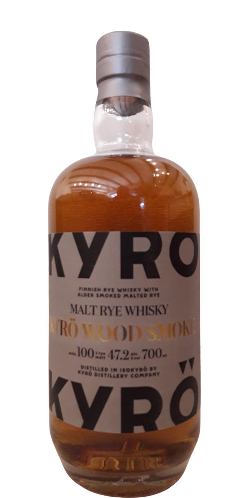Kyrö Wood Smoke Malt Rye Whisky