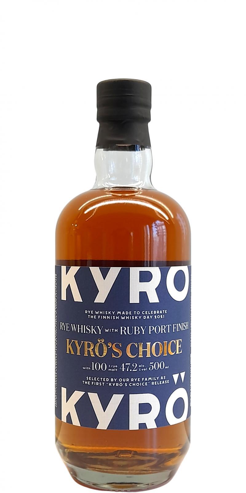 Kyrö 's Choice Rye Whisky