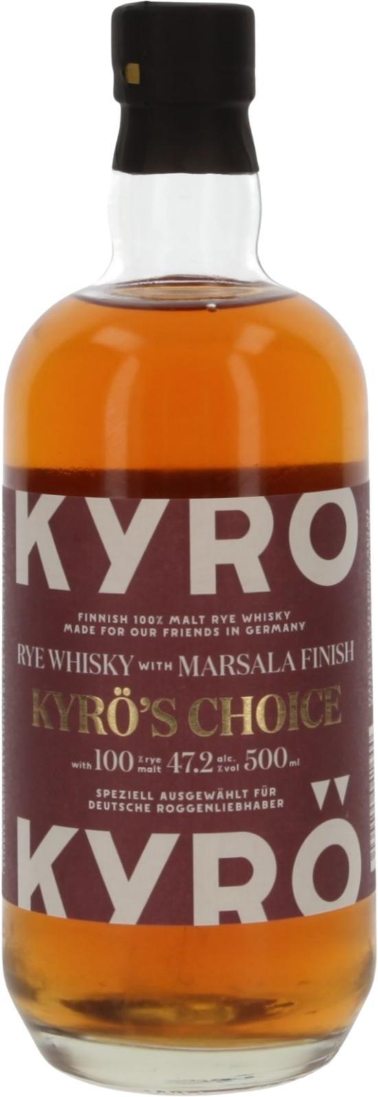 Kyrö 's Choice Rye Whiskey