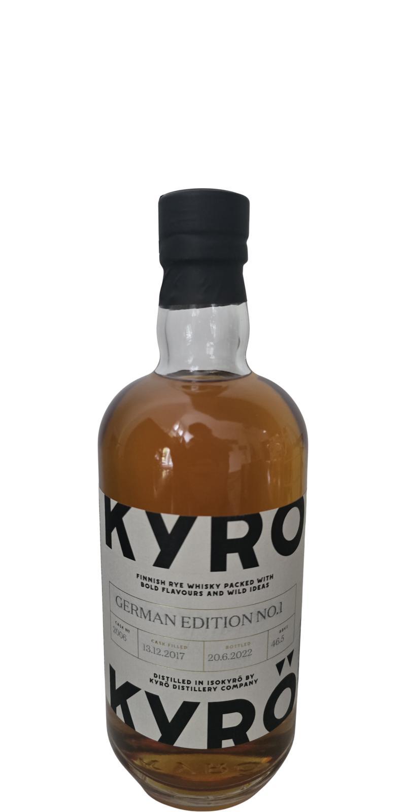Kyrö 2017 German Edition No. 1