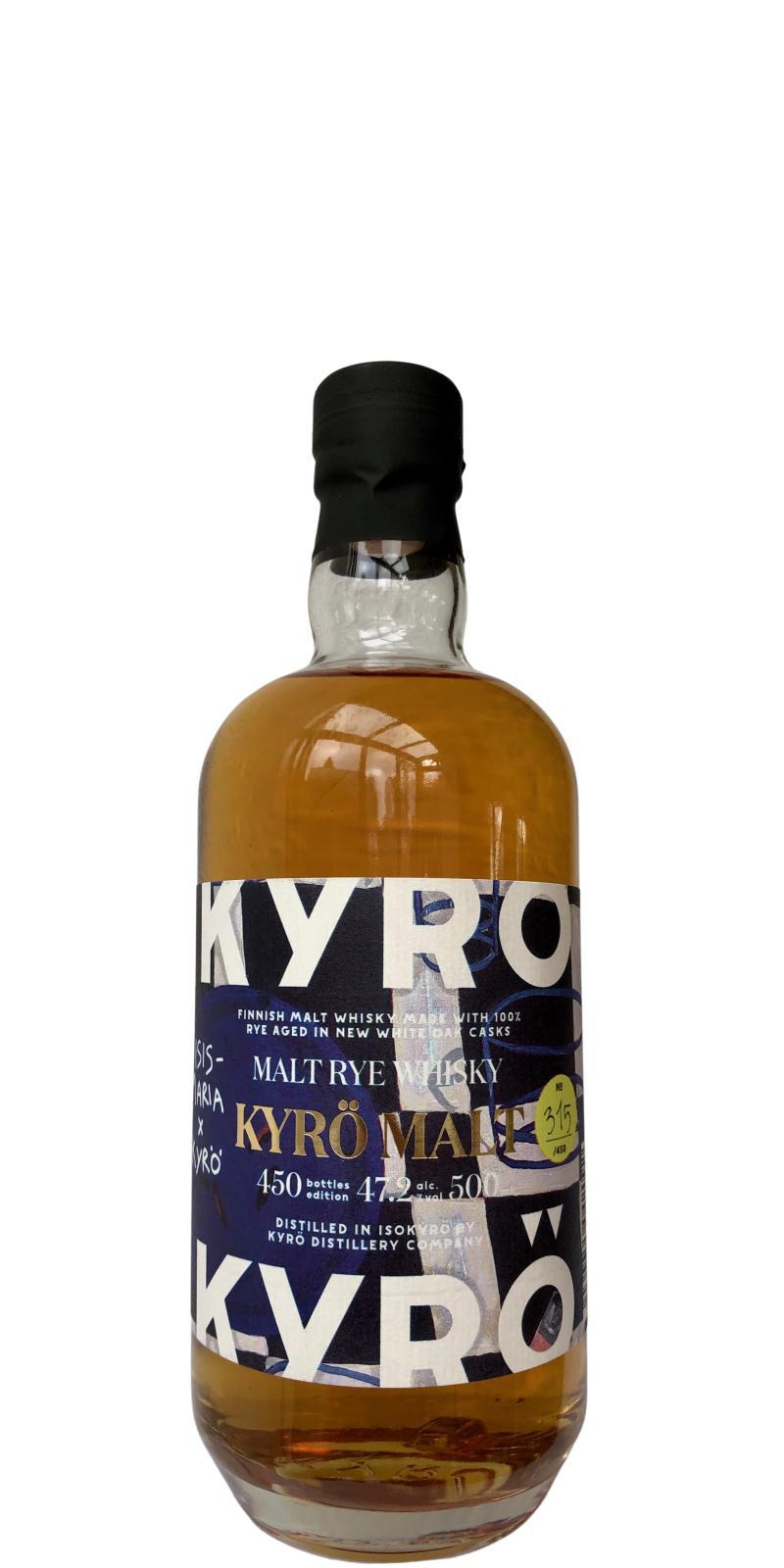Kyrö Isis-Maria x Kyrö Malt Rye Whisky