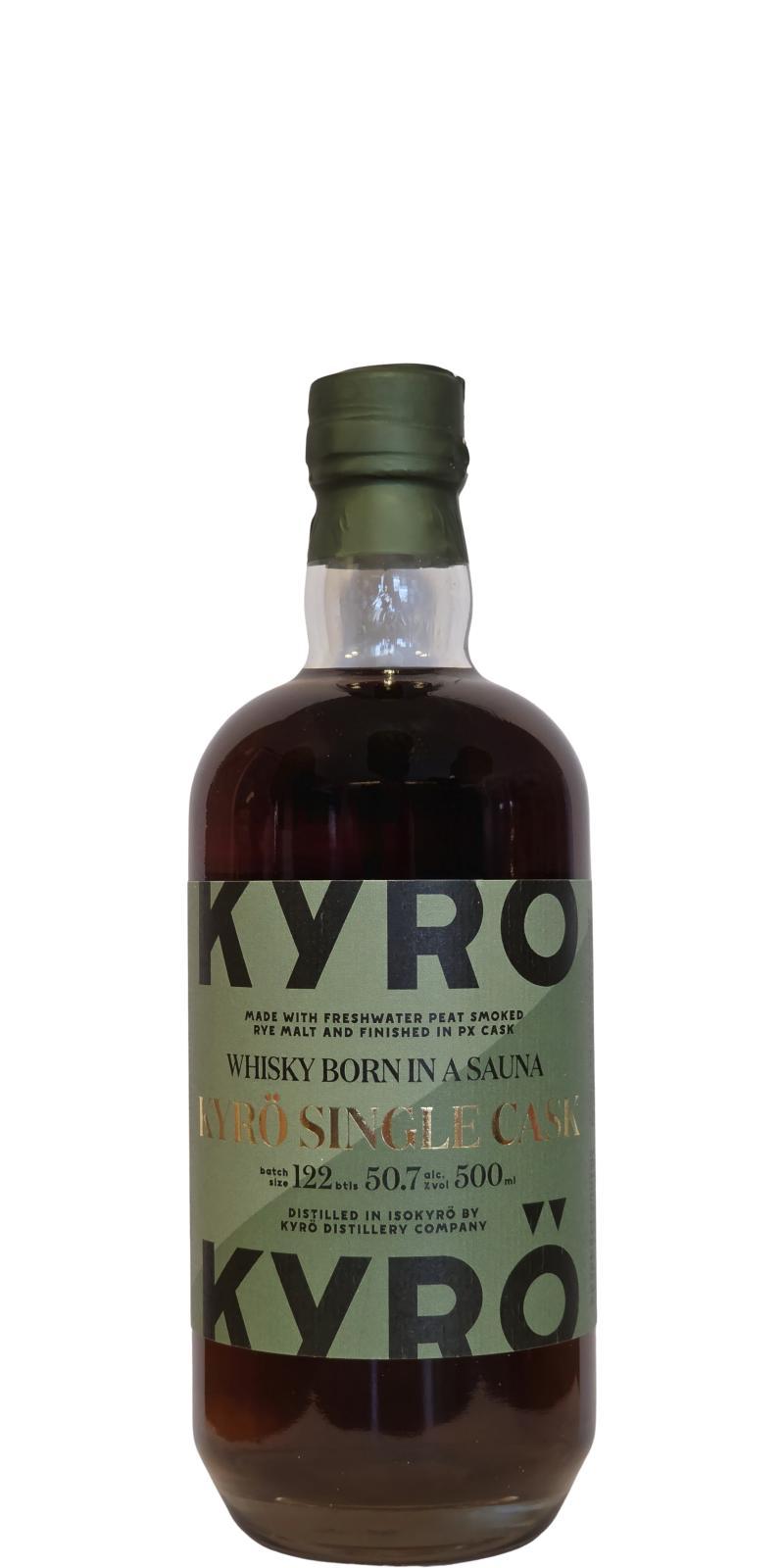 Kyrö Single Cask Whisky Born In A Sauna