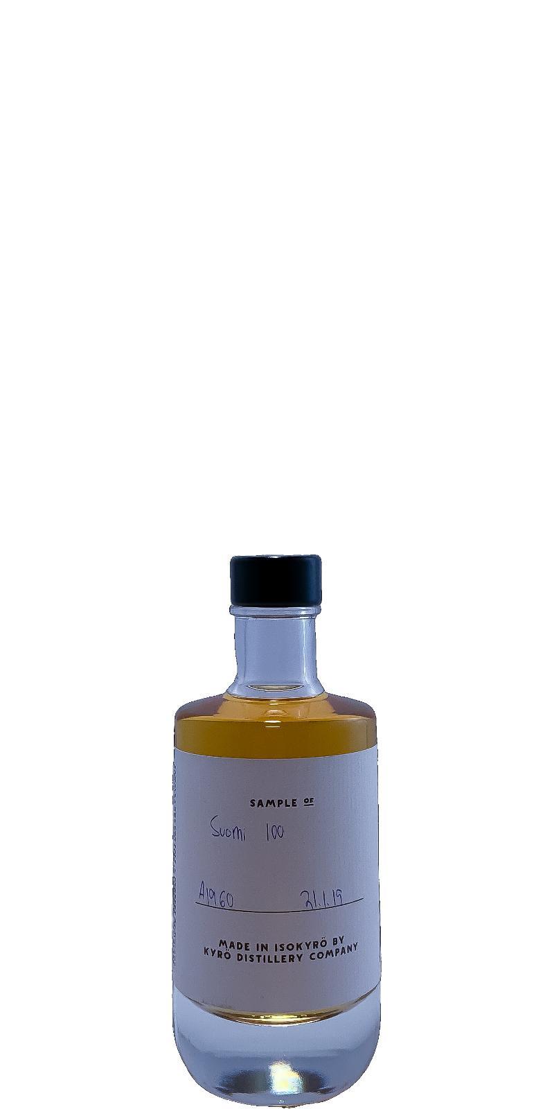 Kyrö Suomi 100 Cask Sample