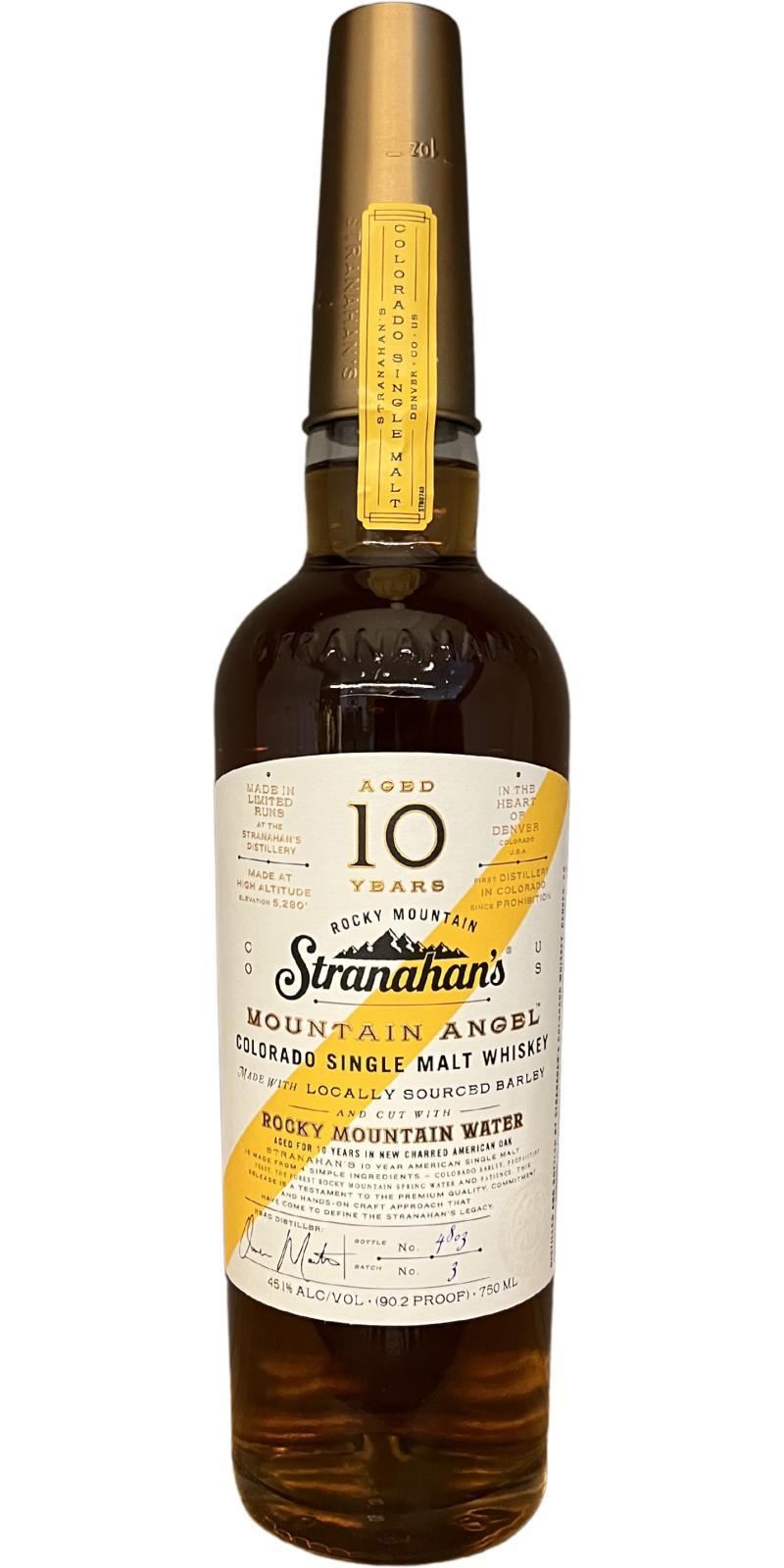 Stranahan's 10-year-old  Mountain Angel