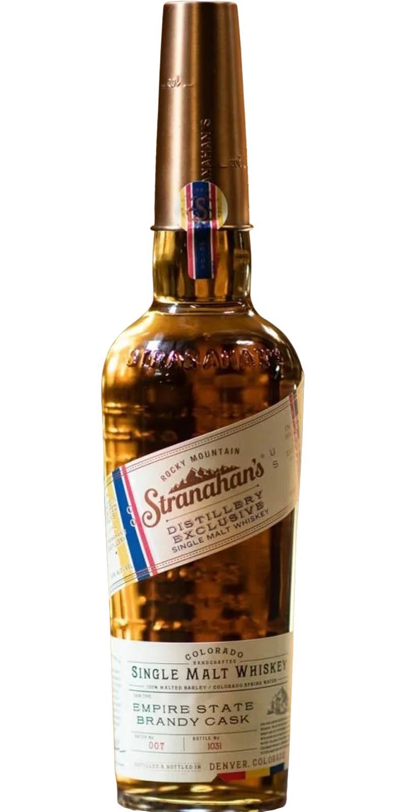 Stranahan's Empire State Brandy Cask  Distillery Exclusive