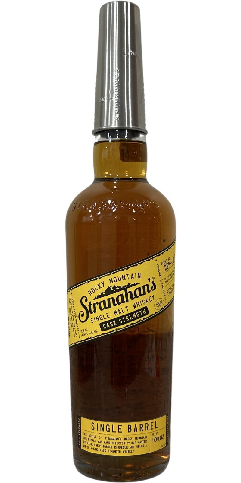 Stranahan's Single Barrel  Cask Strength Collection