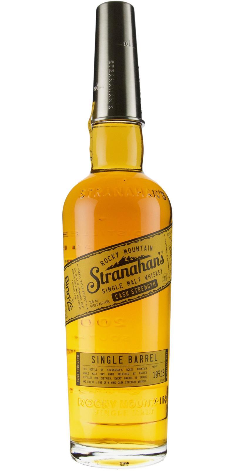Stranahan's Straight Colorado Whiskey  Single Barrel