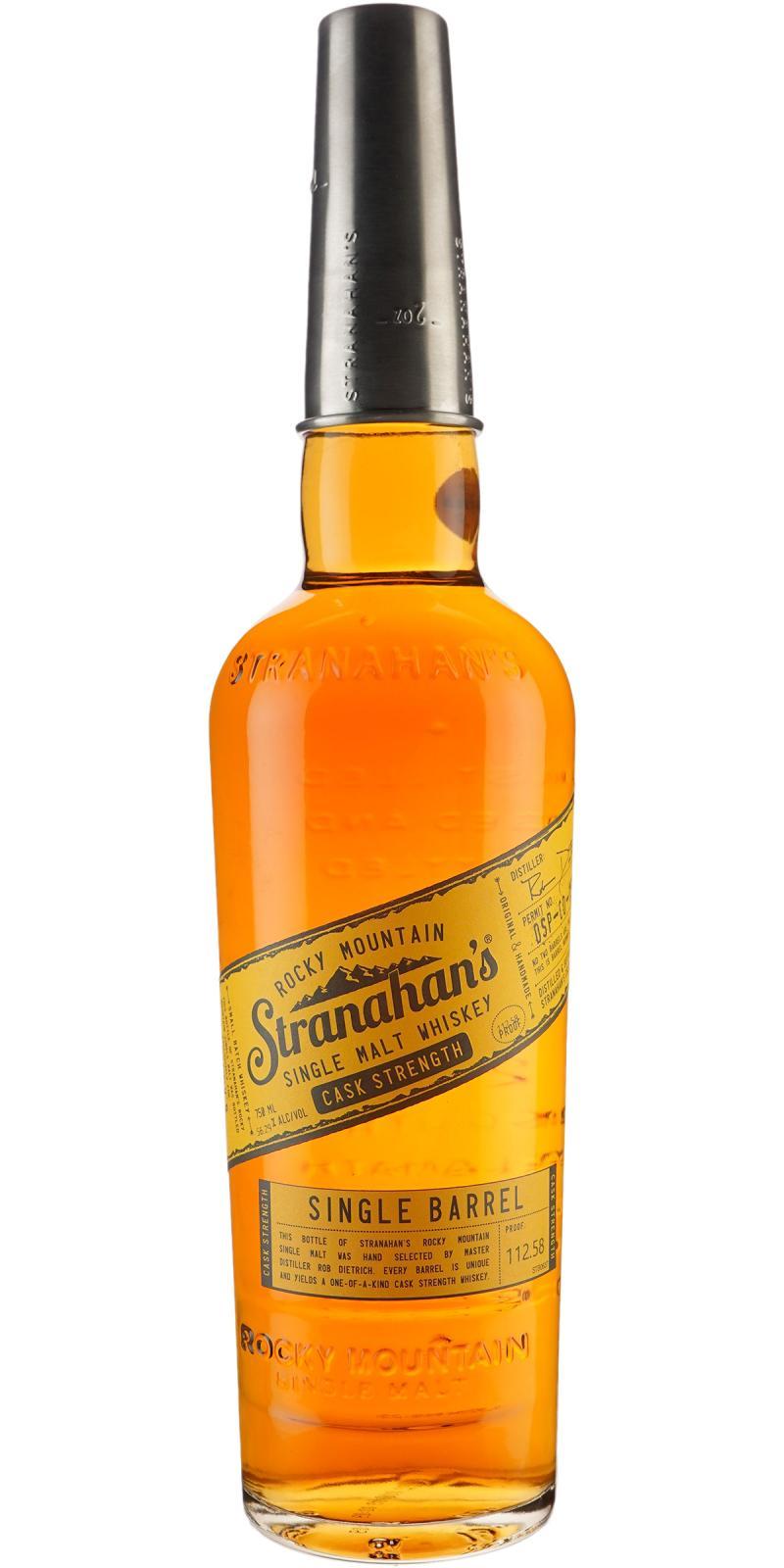 Stranahan's Straight Colorado Whiskey  Single Barrel
