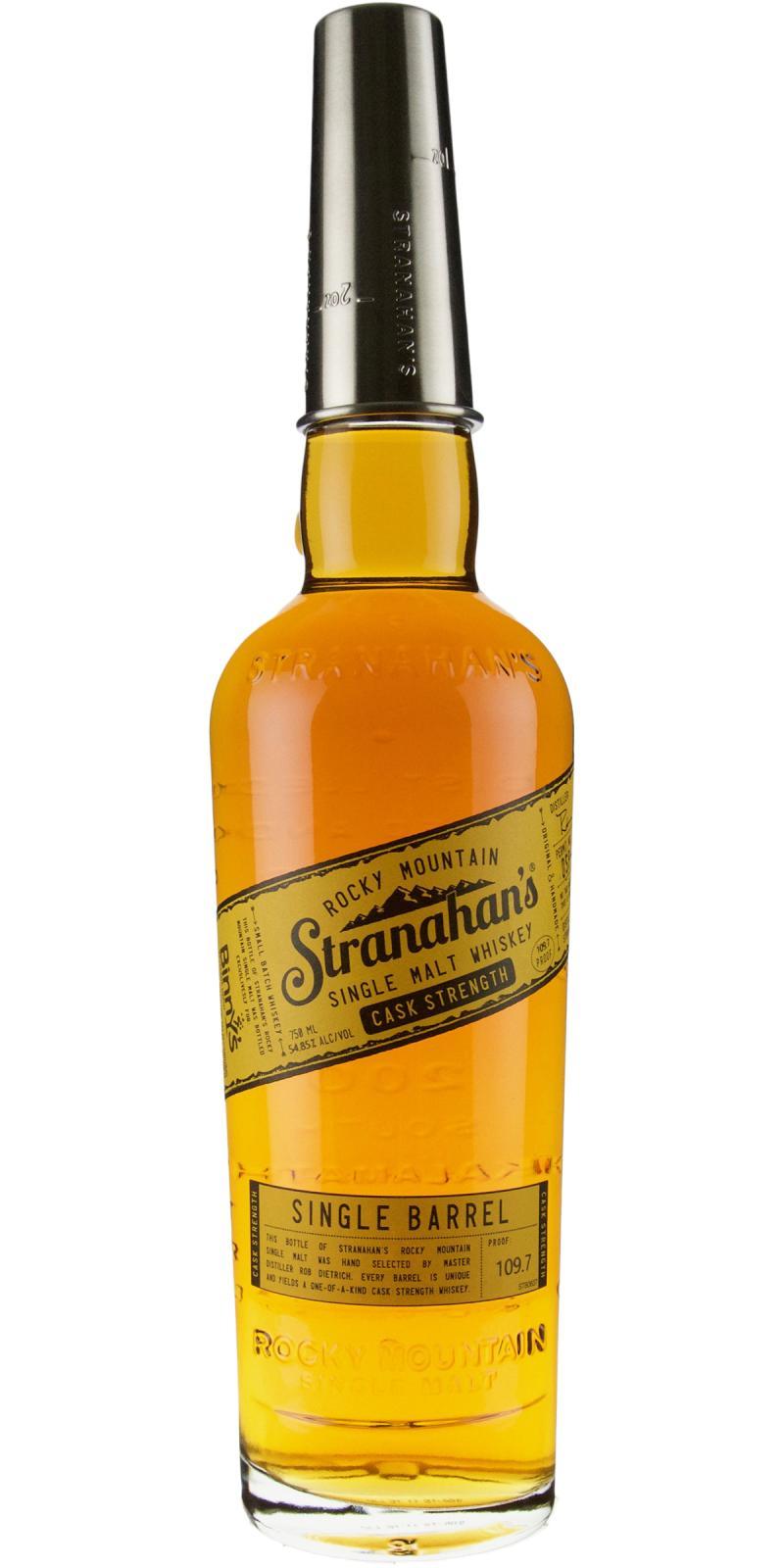 Stranahan's Straight Colorado Whiskey  Single Barrel