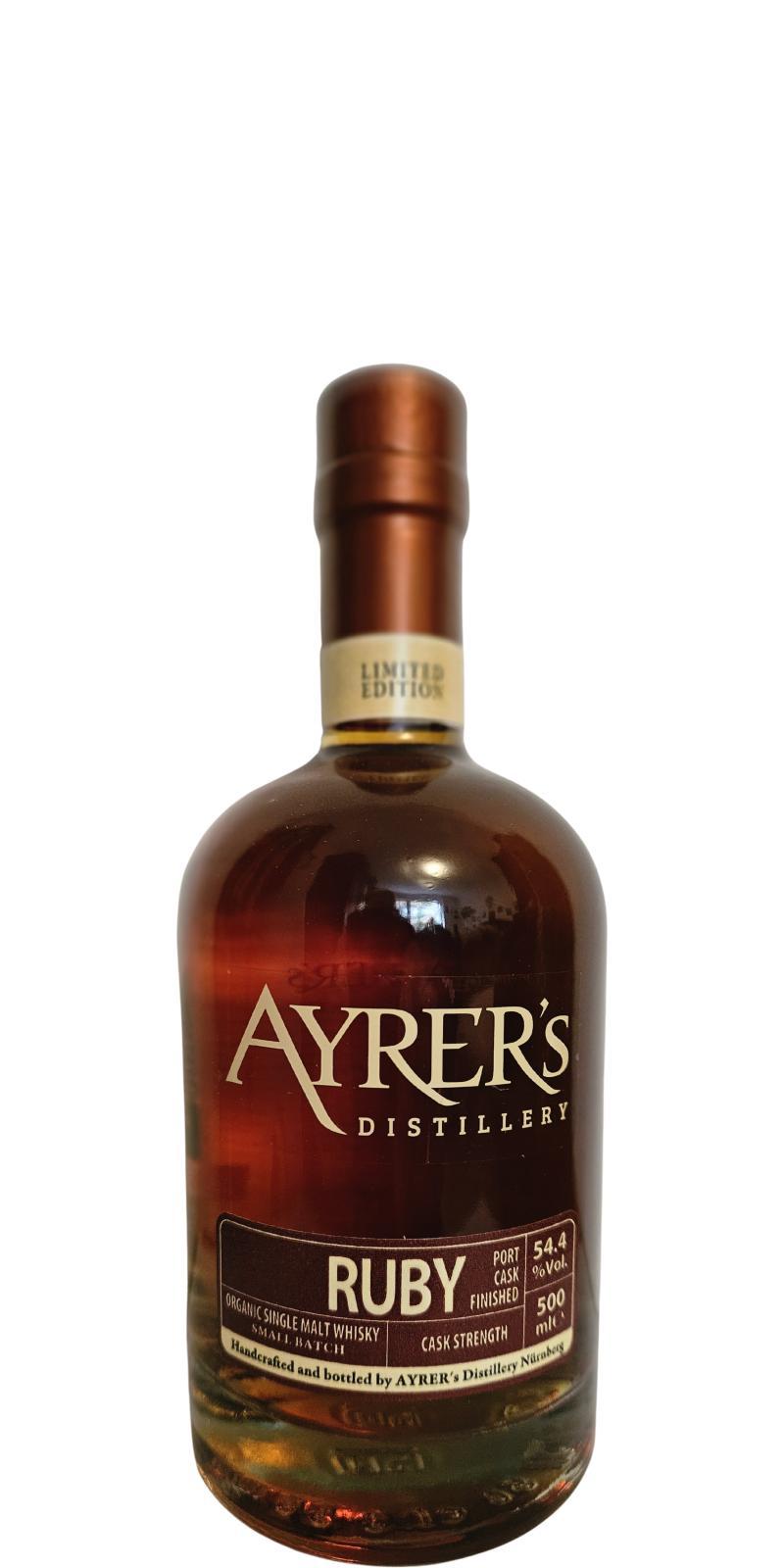 Ayrer's 2016  Ruby Port Cask