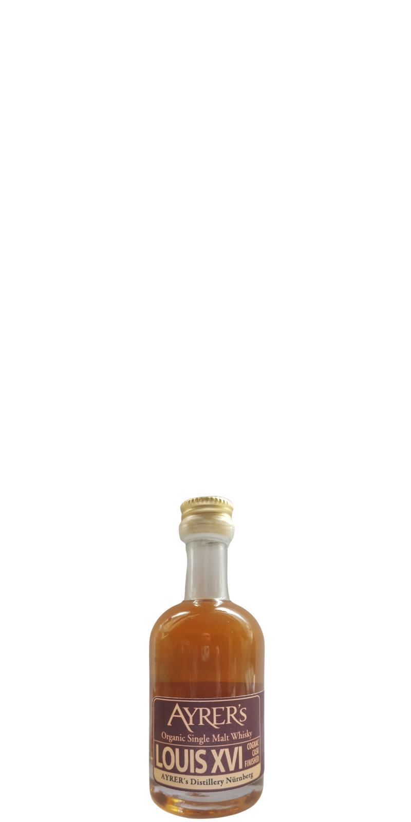 Ayrer's Louis XVI  Organic Single Malt Whisky