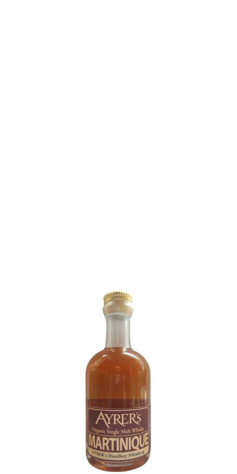 Ayrer's Martinique  Organic Single Malt Whisky