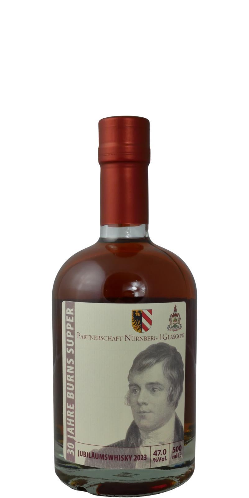 Burns Supper Jubiläumswhisky 2023  Limitierte Auflage