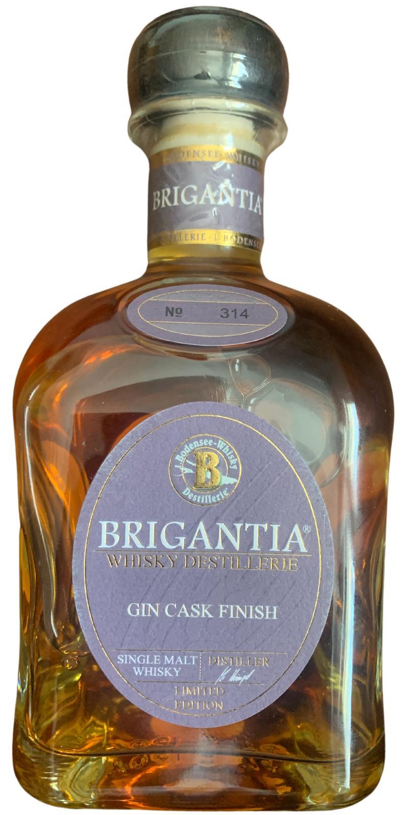 Brigantia 2014  Gin Cask Finish