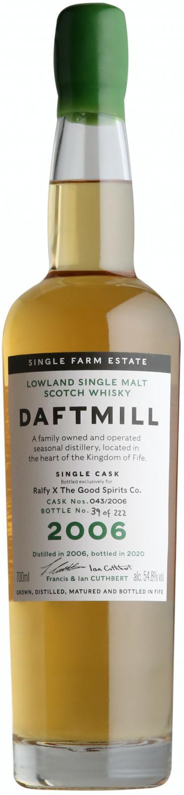 Daftmill 2006  Single Cask