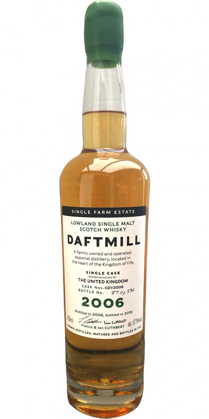 Daftmill 2006  Single Cask
