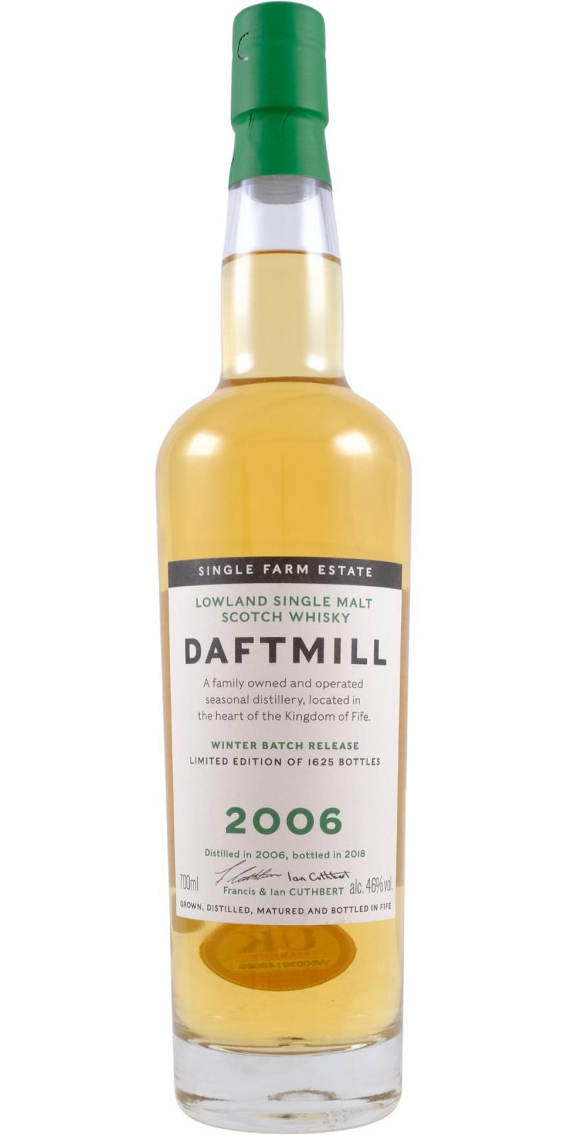 Daftmill 2006  Winter Batch Release