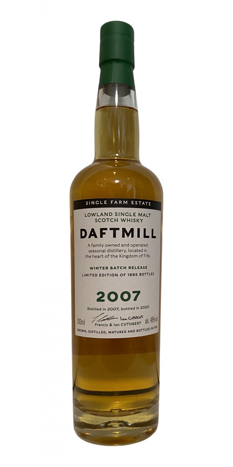 Daftmill 2007  Winter Batch Release (Asia)