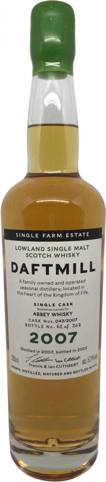 Daftmill 2007  Single Cask