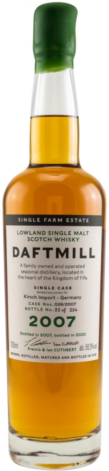 Daftmill 2007  Single Cask